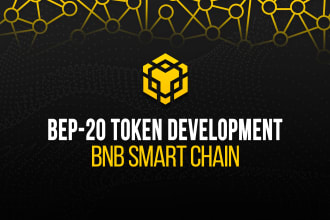 create bep20 token on binance smart chain