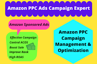 setup amazon ppc campaign, amazon ppc manage amazon ppc ads