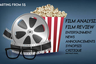 write engaging movie recaps, reviews or analysis scripts