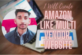 create amazon like multi vendor ecommerce website