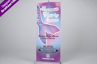 create signage, rollup banner, social media ads templates, poster for kids book