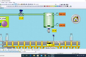 work on plc, scada systems