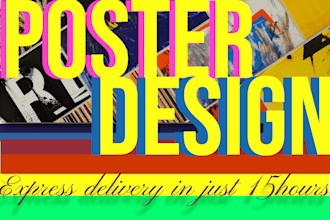 provide poster design services