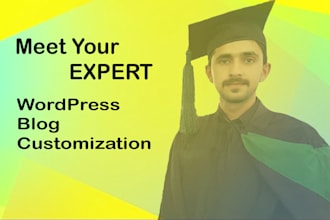 design and built custom website in wordpress