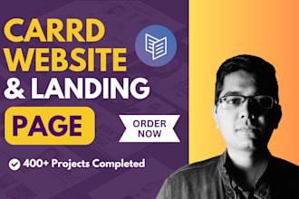 design a minimalistic carrd website for you