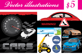 draw cars and any transport