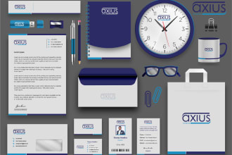 design professional business card and corporate stationery
