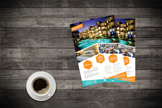 design a professional and creative flyer