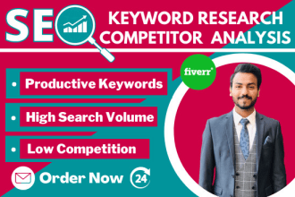 do the best SEO keyword research and competitor analysis