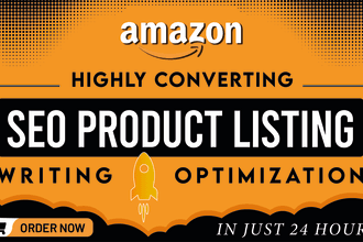 write amazon seo optimized product listing descriptions