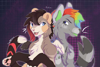 make furry couple art