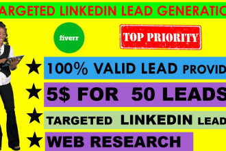 provide targeted b2b linkedin lead generation