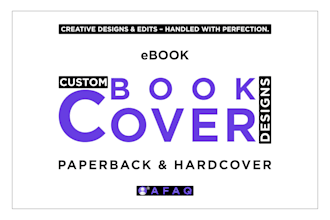 design professional book cover or kindle ebook cover