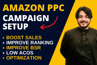 setup and optimize amazon fba ppc campaigns, amazon ppc ad campaigns