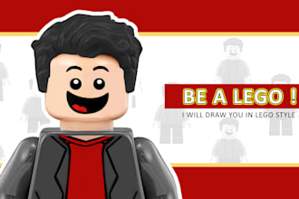 create custom draw lego, decal or instruction