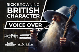 be your male british old man voice actor