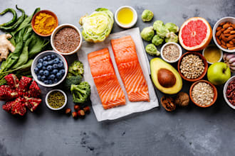 write high quality food recipes,cookbooks and diet plans for you