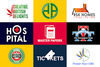 design creative logo design, icon, stickers as flat minimalist within 24 hours