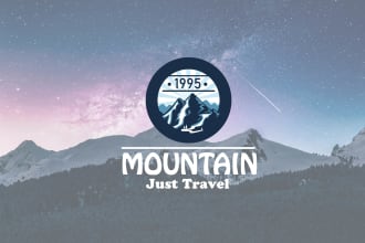 design travel agency,tourism and adventure logo
