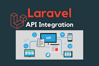 develop laravel API integration, php api, script or custom laravel coder