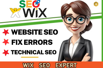 do pro SEO of wix, squarespace, wordpress websites