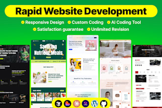 design modern mobile friendly static website