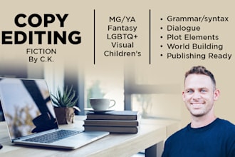 copyedit your fiction manuscript
