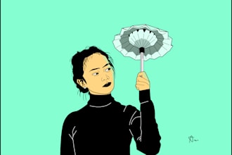 turn your drawing to awesome vector