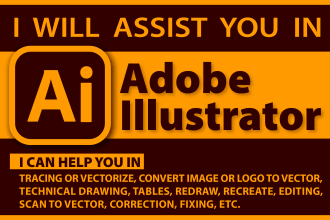 do any work in adobe illustrator