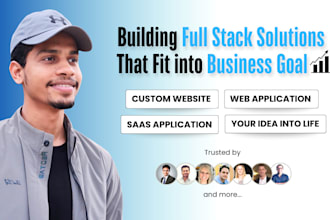 build frontend and backend for websites or web applications