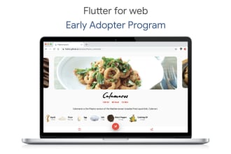 create awesome UI UX design for website using flutter