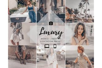 make custom lightroom premium presets for resell