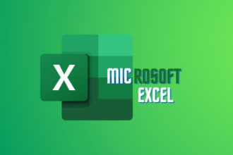 do excel formulas, pivot table, vlookup, graphs, comparisons, organize raw data