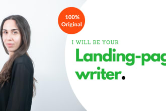 write killer SEO landing page copy