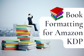 do book formatting amazon KDP