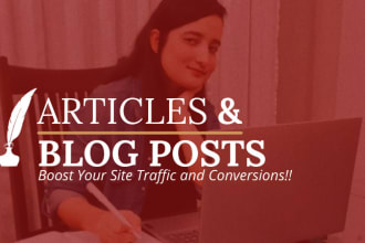 write steller SEO articles and blog posts