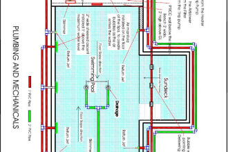 do plumbing design for swimming pool