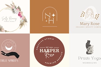 design a modern boho logo