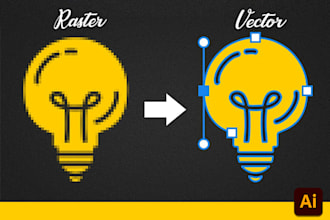make image to vector, raster to vector