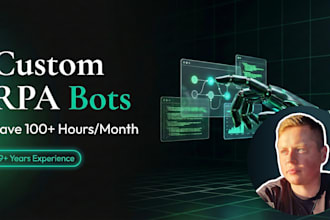 build an rpa bot to automate repetitive business process