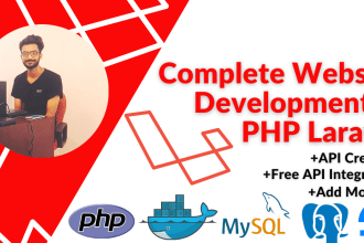create laravel website as backend PHP laravel developer