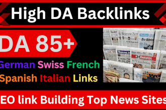 german swiss french spanish italian authority backlinks