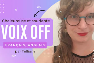 be your native professionnal french voice over