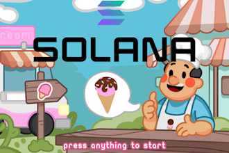 make a solana integrated videogame