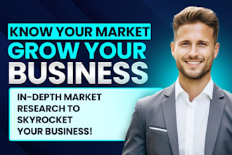 do a great market research for your business