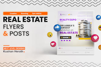 design professional real estate flyers