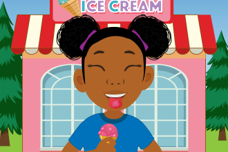 create african american illustrations or children book characters