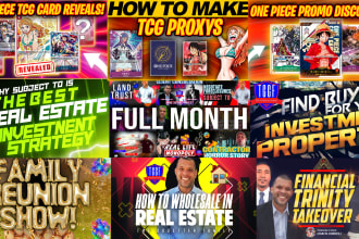 design catchy and clickbait youtube thumbnail