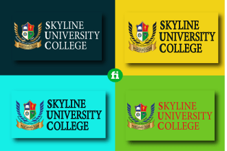 design geometric, academy, school, university, institute, and education logo