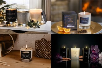 create a professional candle, product label design